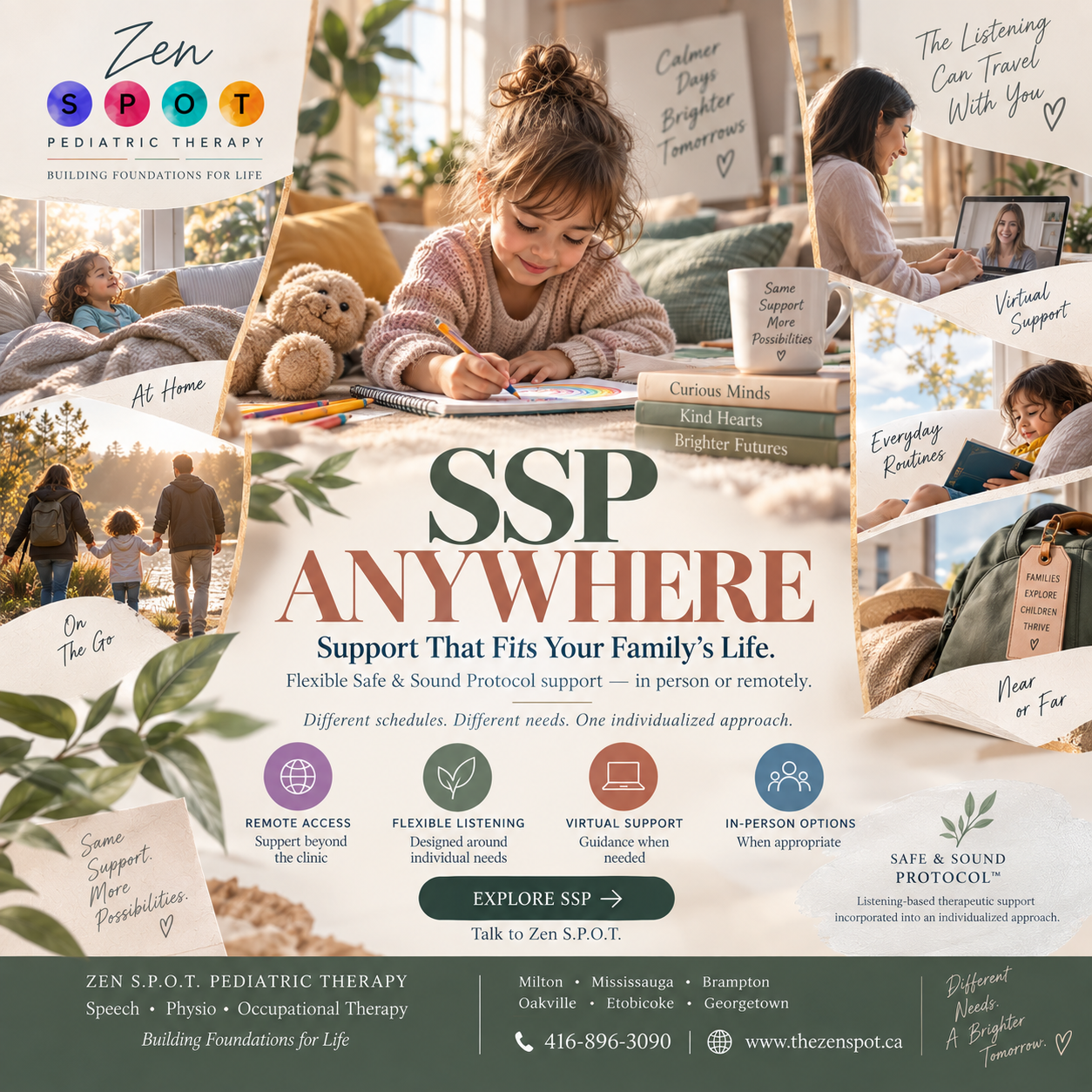 Safe and Sound Protocol Milton | Flexible SSP Support, SSP therapy Milton, SSP therapy Ontario, Safe and Sound Protocol Mississauga